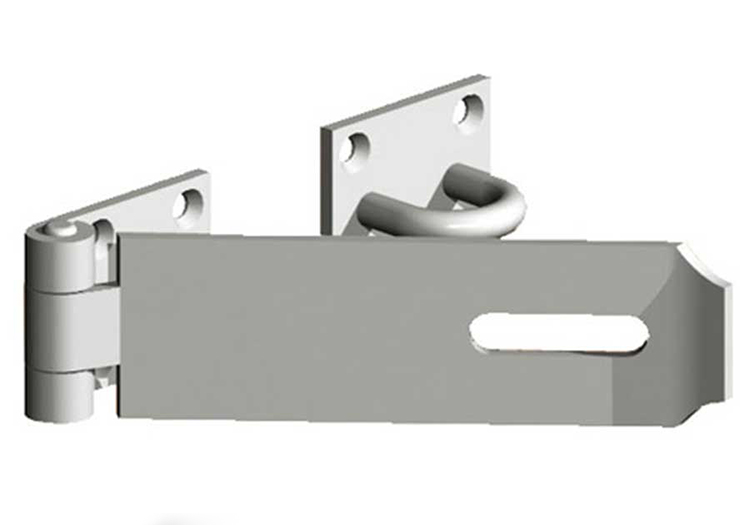 Hasp And Staple Security Atkinsons Fencing garden gates