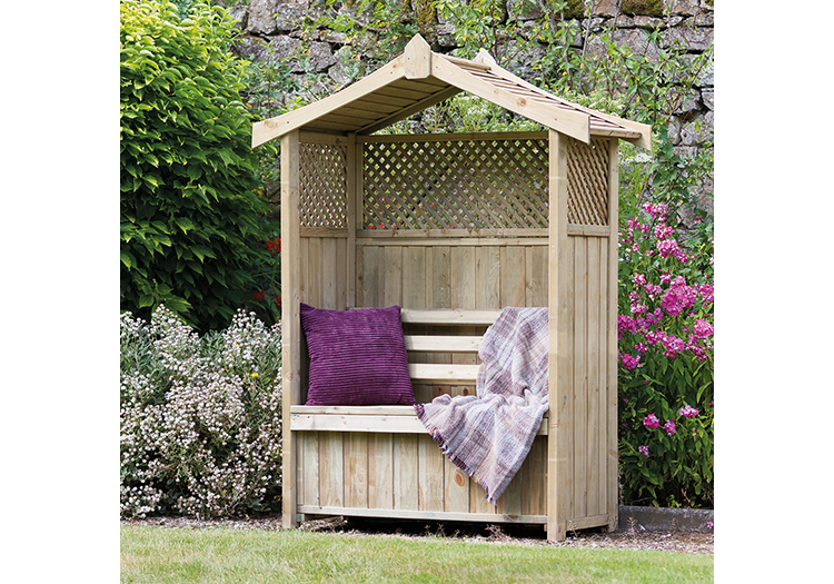 Dorset garden arbour