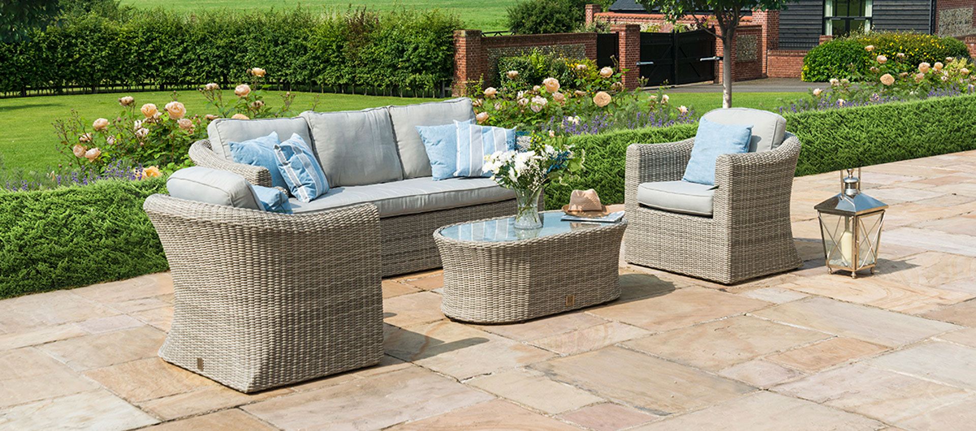 Capri 3 Seater Set