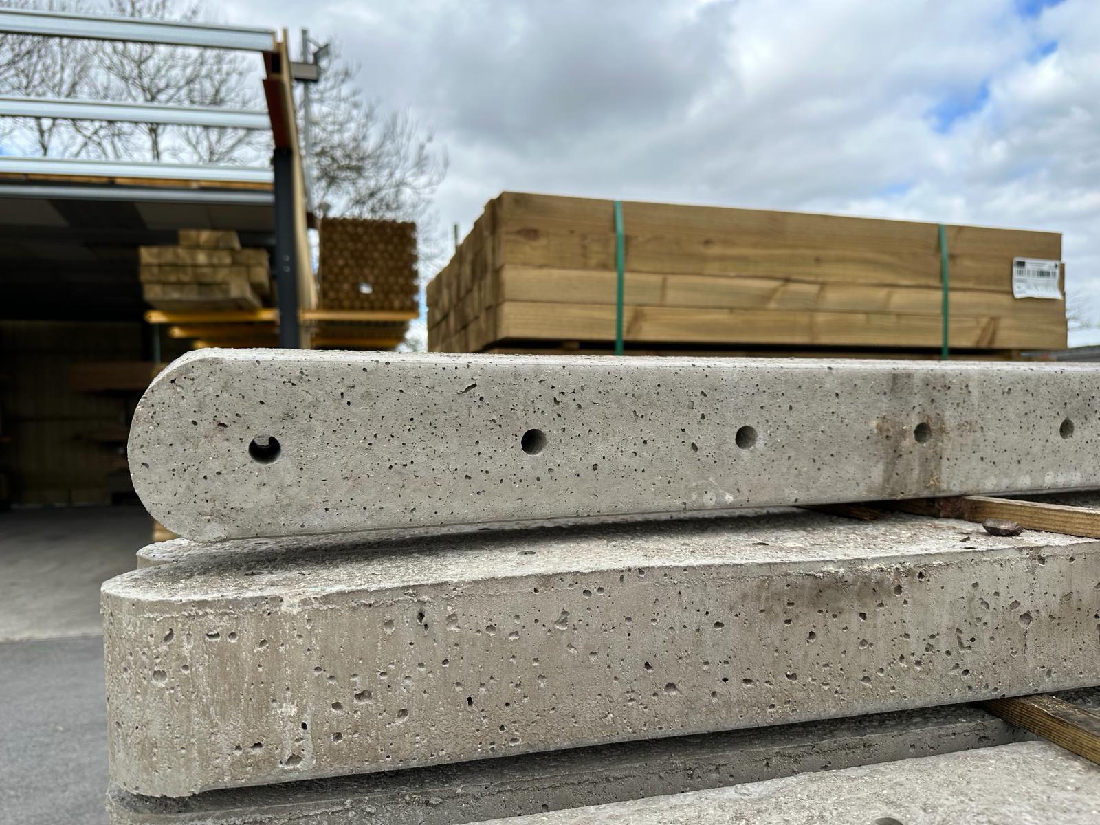 Multi hole Concrete Post 2.4m