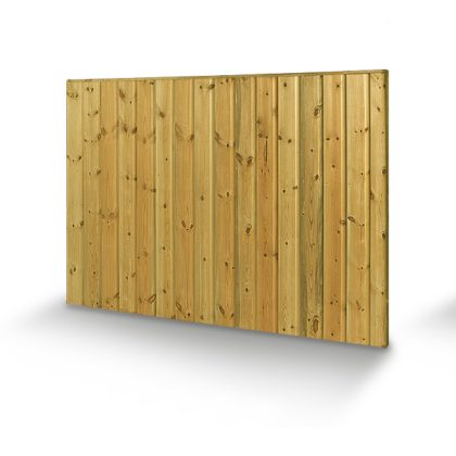 6' x 5' Deluxe Scandy Fence Panel