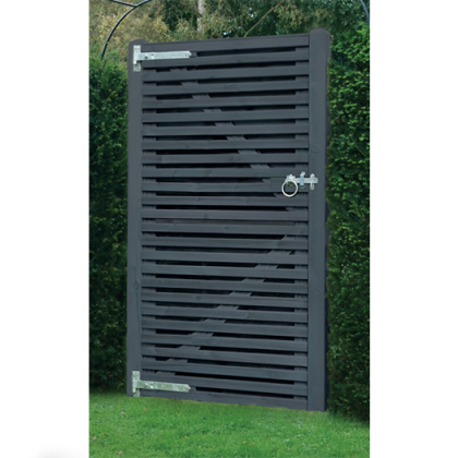 Anthracite Gate 0.9m x 1.8m
