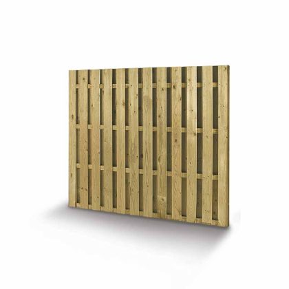 6' x 4' Deluxe Paling Fence Panel