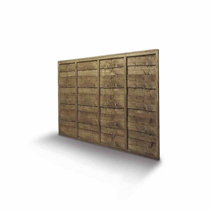 6' x 6' Double Lap Fencing Panel