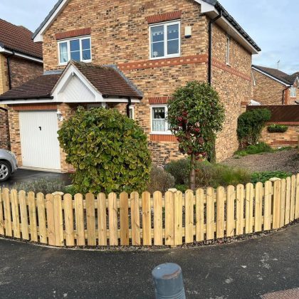 6' x 2' Sawn Lollipop Paling