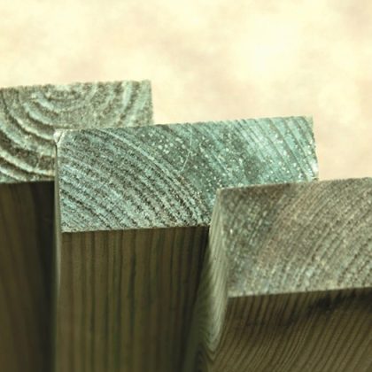 88mm x 38mm (4" x 2") Timber Rail 3.6m