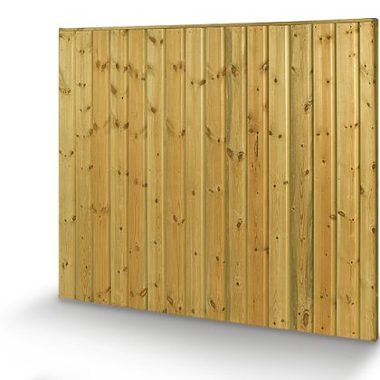 6' x 6' Deluxe Scandy Fence Panel