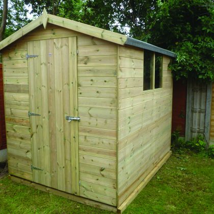 12' x 10' Wooden Apex 12mm Pickering Shed