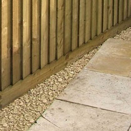 3.6m 100mm x 22mm Timber Gravel Board