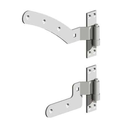 12" Curved Hinge Set